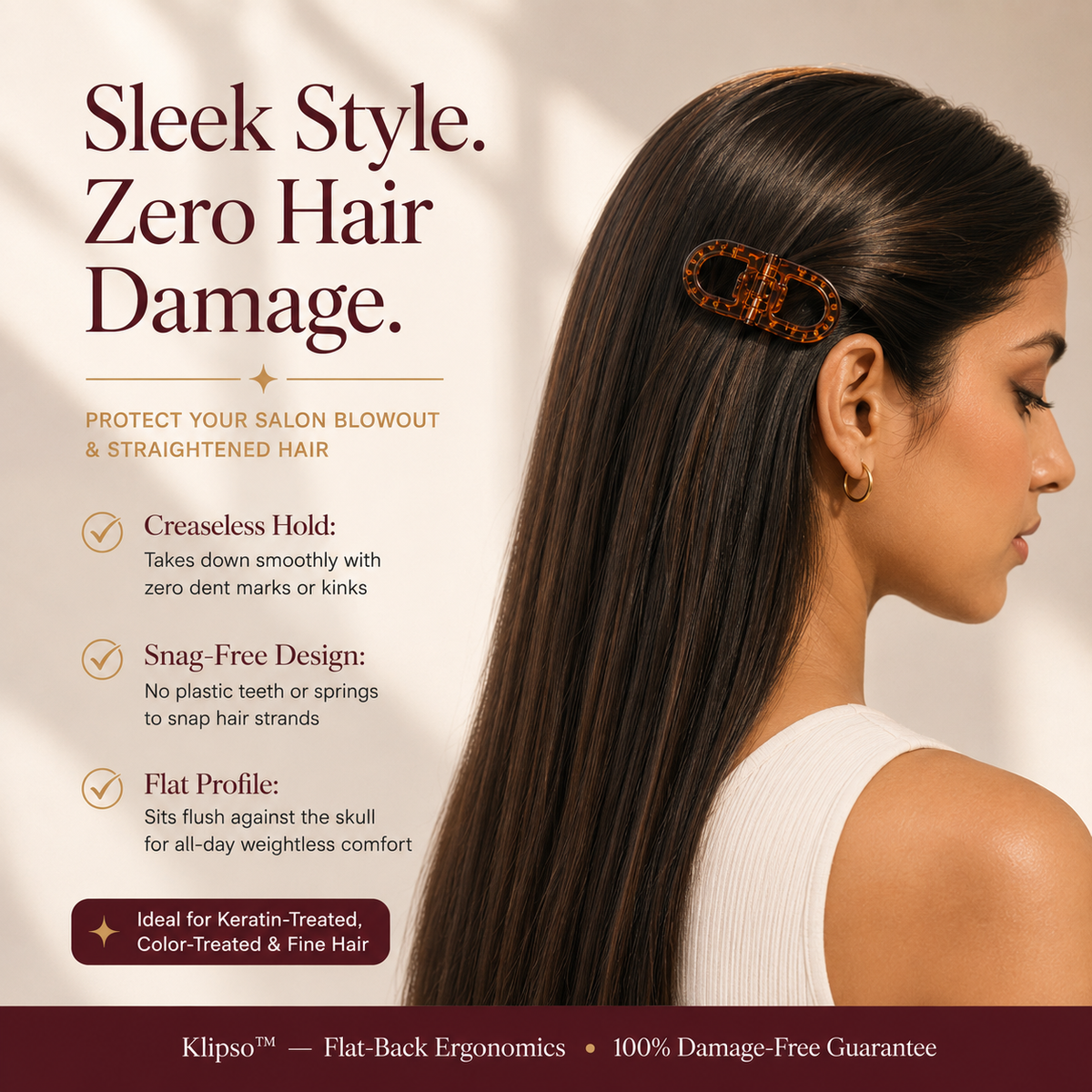Klipso™ India's First Smart Hair Clips