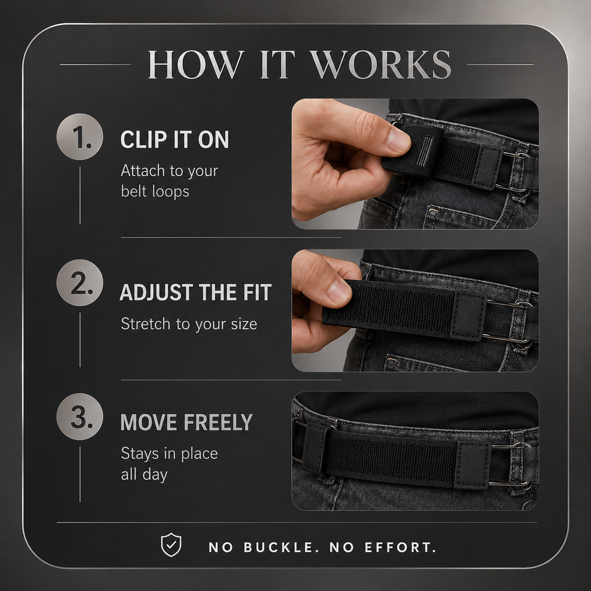 Ultimate Comfort Invisible Belt